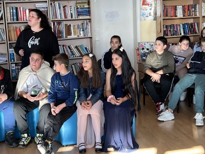 Урок в библиотеката 2